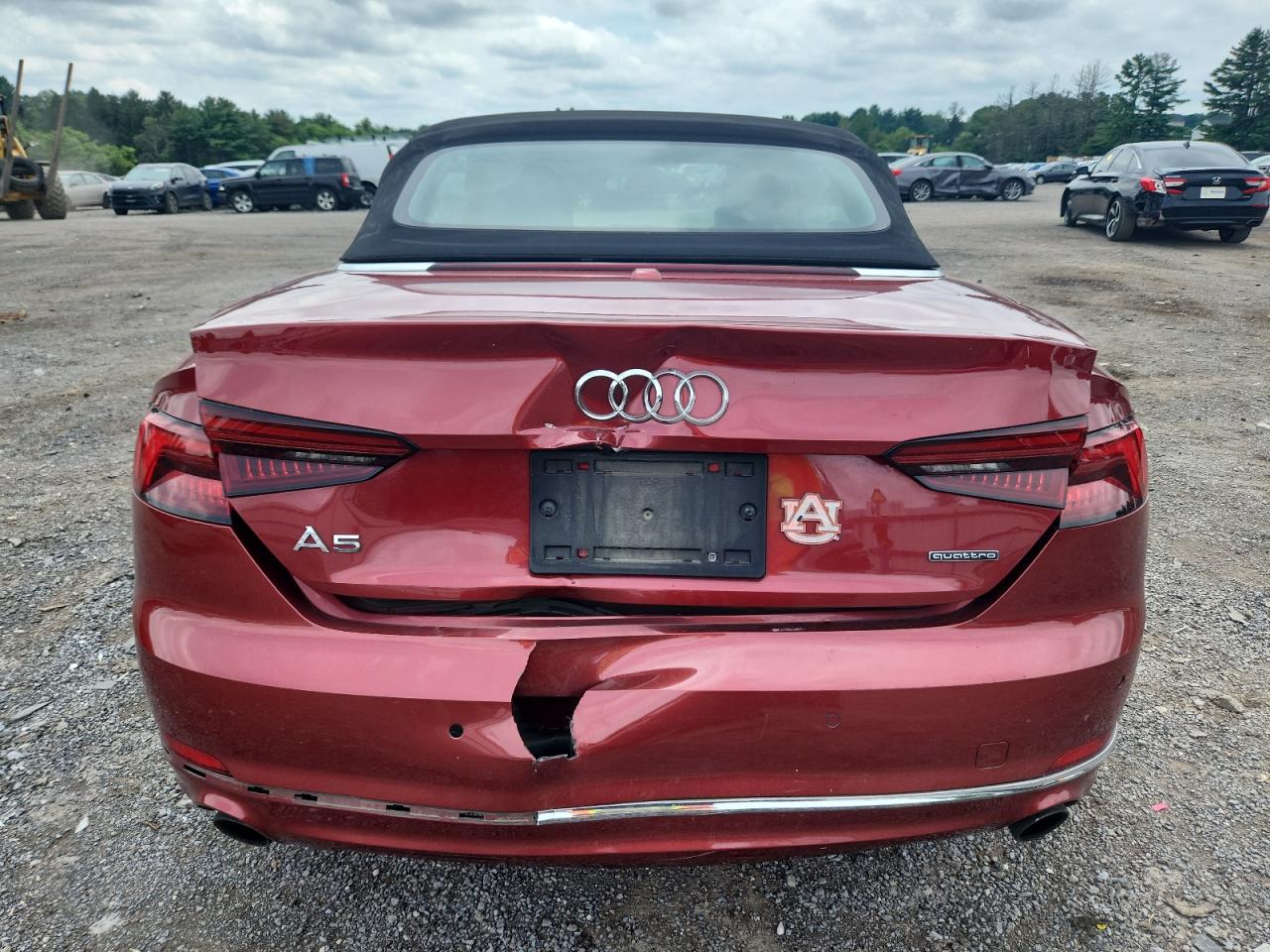 2019 Audi A5 Premium Plus VIN: WAUYNGF56KN001396 Lot: 63572695