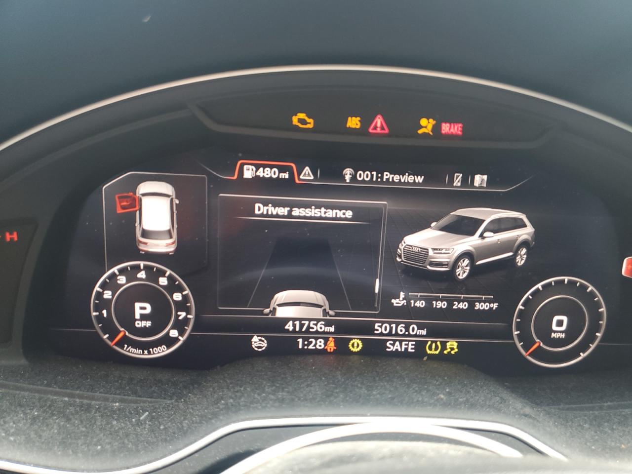 2013 Audi Q7 Premium Plus VIN: WA1LGAFE2DD001175 Lot: 64139605