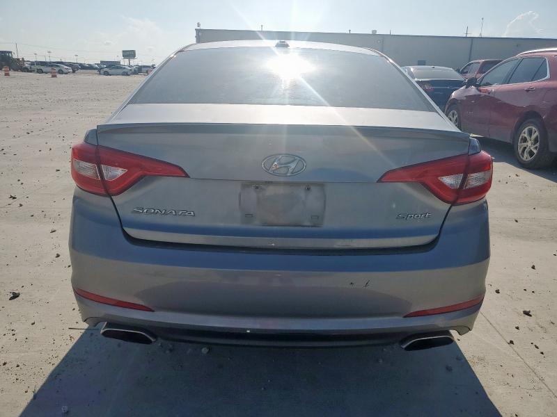  HYUNDAI SONATA 2016 Серебристый