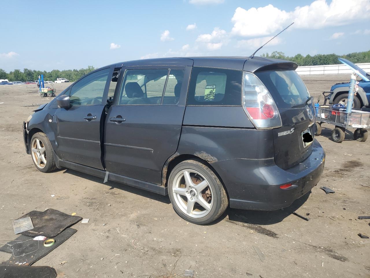 2006 Mazda 5 charcoal hatchback gas JM1CR293960106774 photo #3