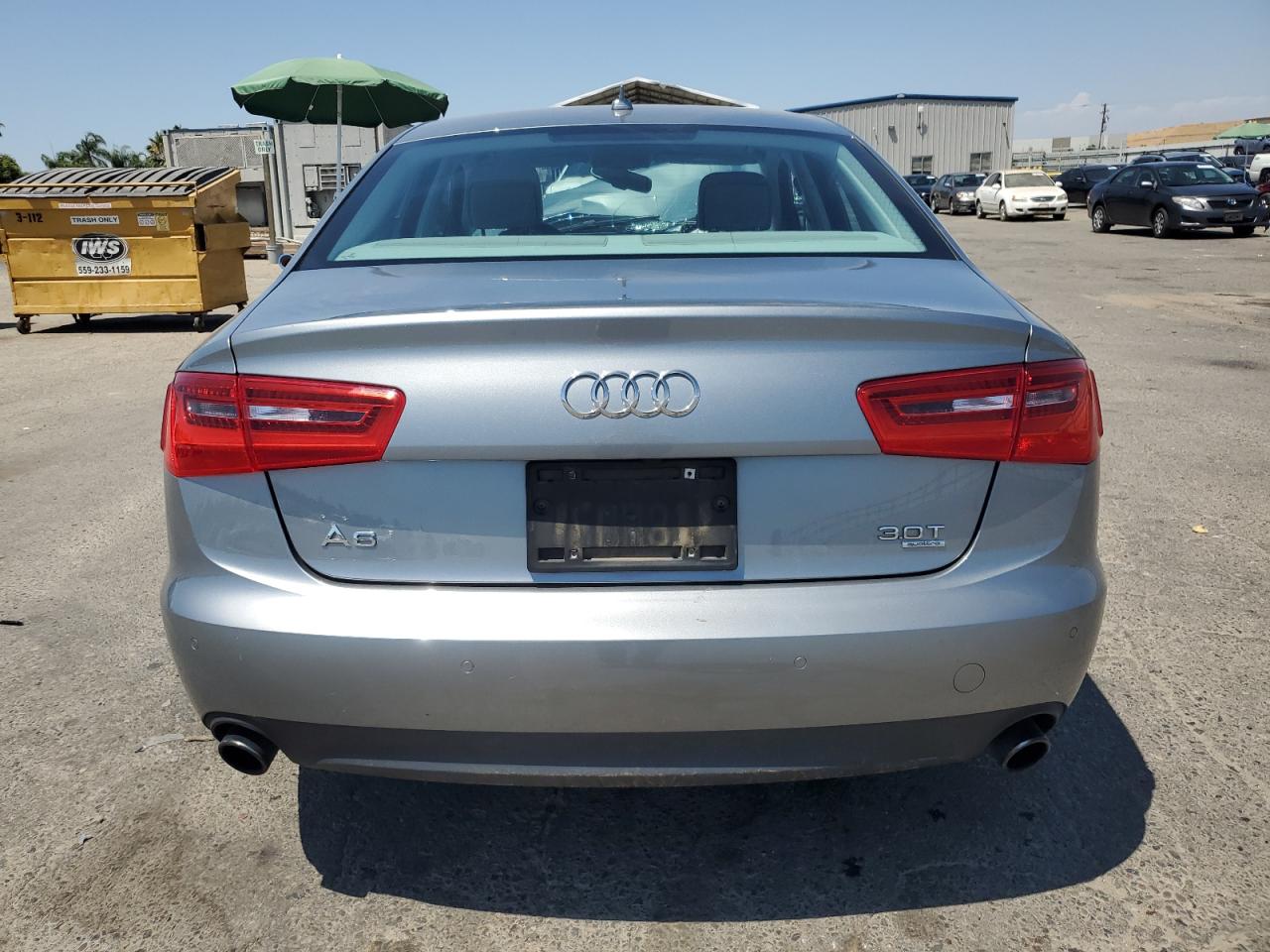 2014 Audi A6 Premium Plus VIN: WAUFGAFC7EN145363 Lot: 65577155