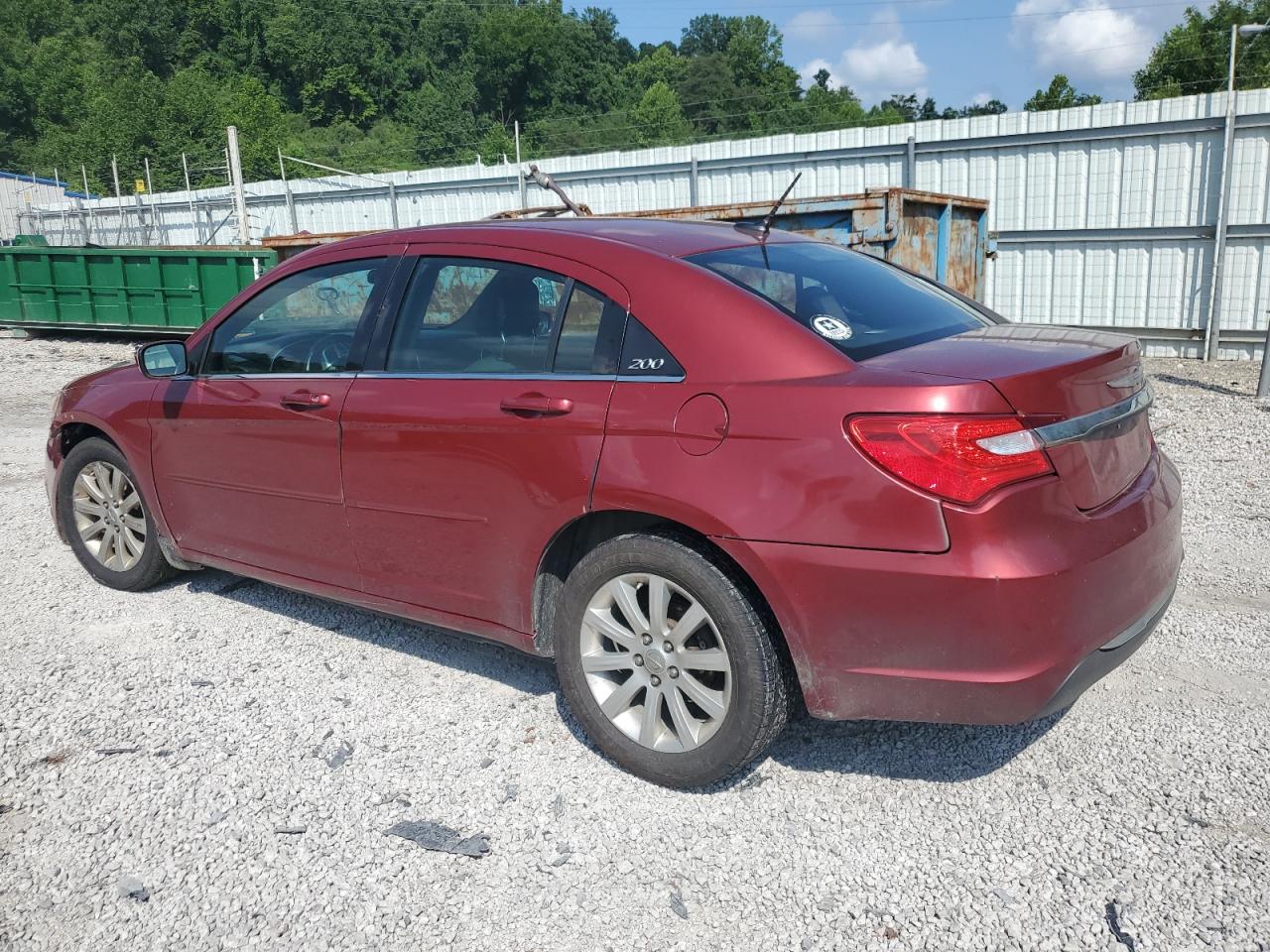 2012 Chrysler 200 Touring brown null gas 1C3CCBBB1CN154856 photo #3