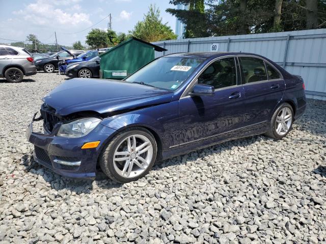  MERCEDES-BENZ C-CLASS 2012 Granatowy