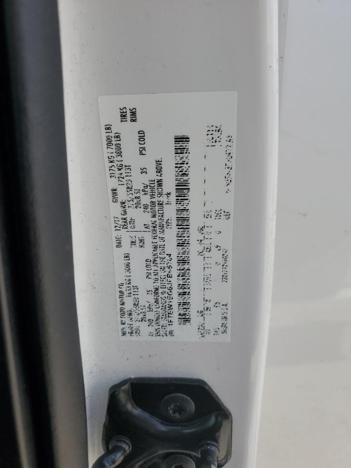 2018 Ford F150 Supercrew VIN: 1FTEW1EG6JFB66764 Lot: 64084405