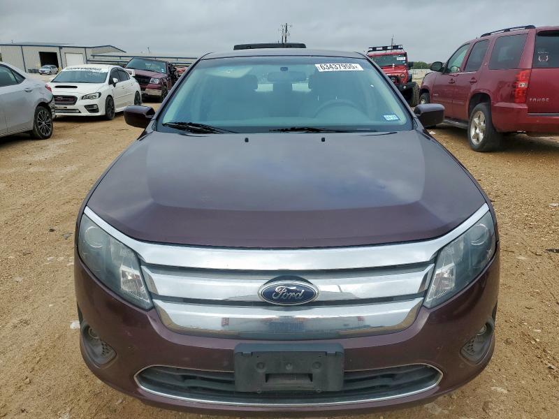 Sedans FORD FUSION 2012 Burgundy