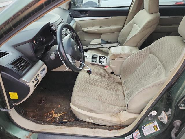  SUBARU OUTBACK 2012 Zielony