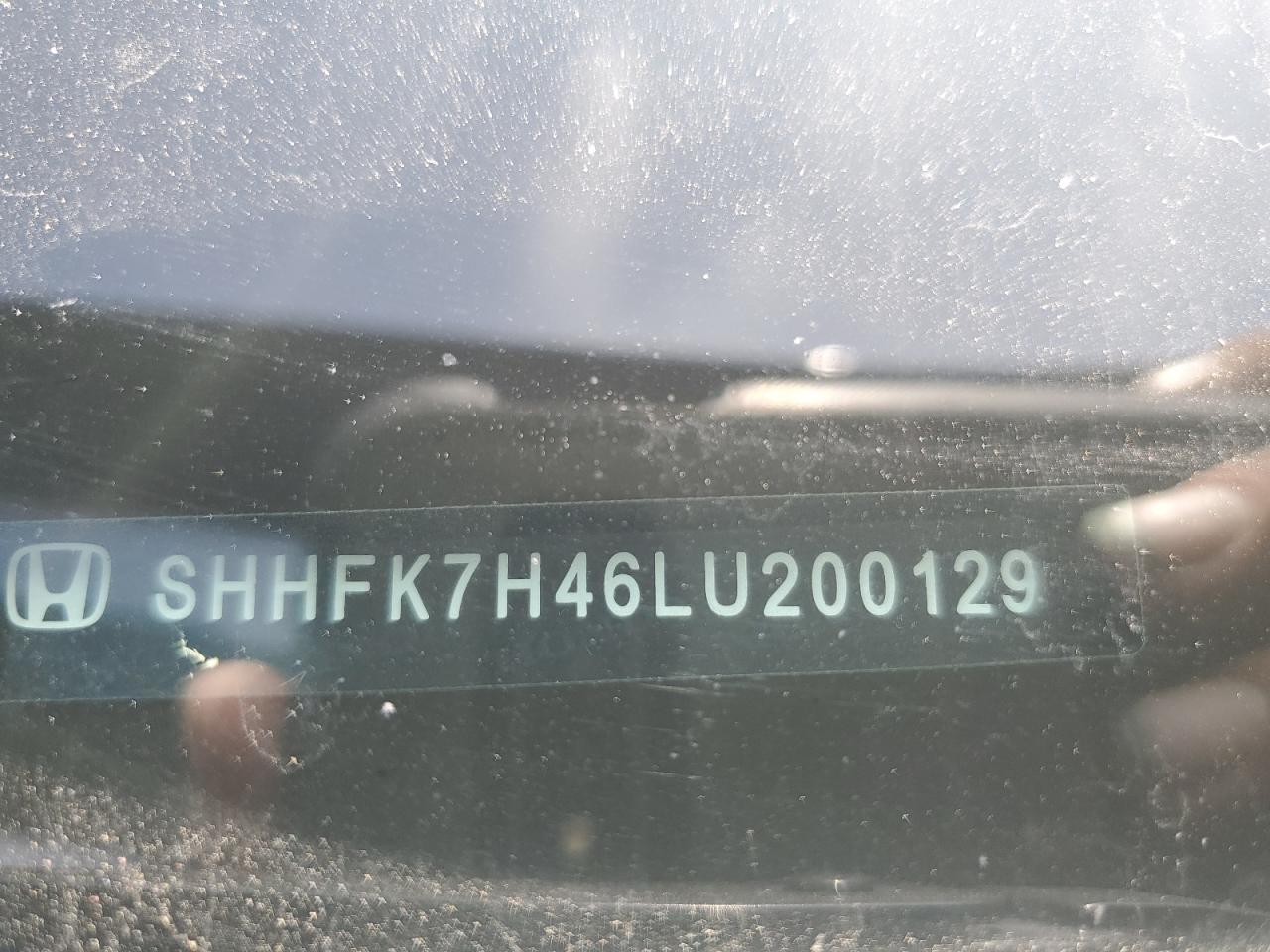 2020 Honda Civic Sport VIN: SHHFK7H46LU200129 Lot: 64730275