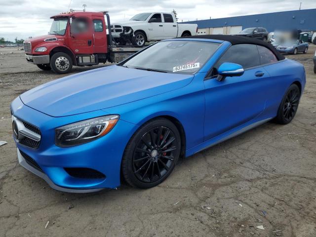  MERCEDES-BENZ S-CLASS 2017 Granatowy