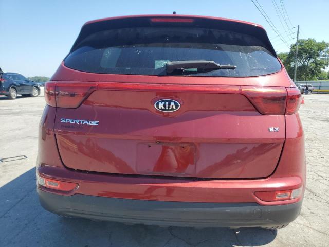  KIA SPORTAGE 2017 Maroon