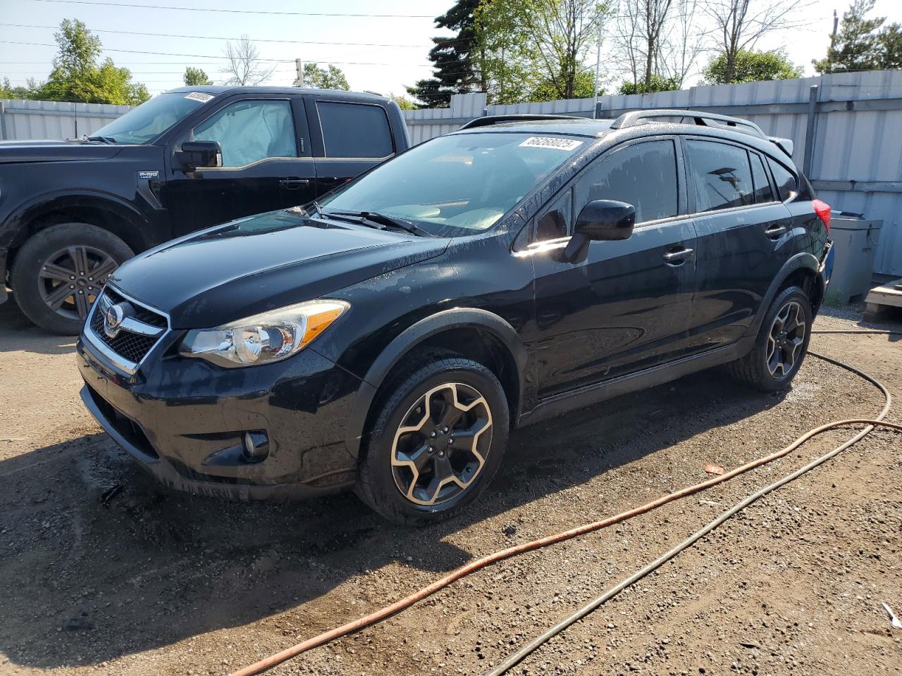 2014 Subaru Xv Crosstrek 2.0 Premium black null gas JF2GPAVCXE8282600 photo #1