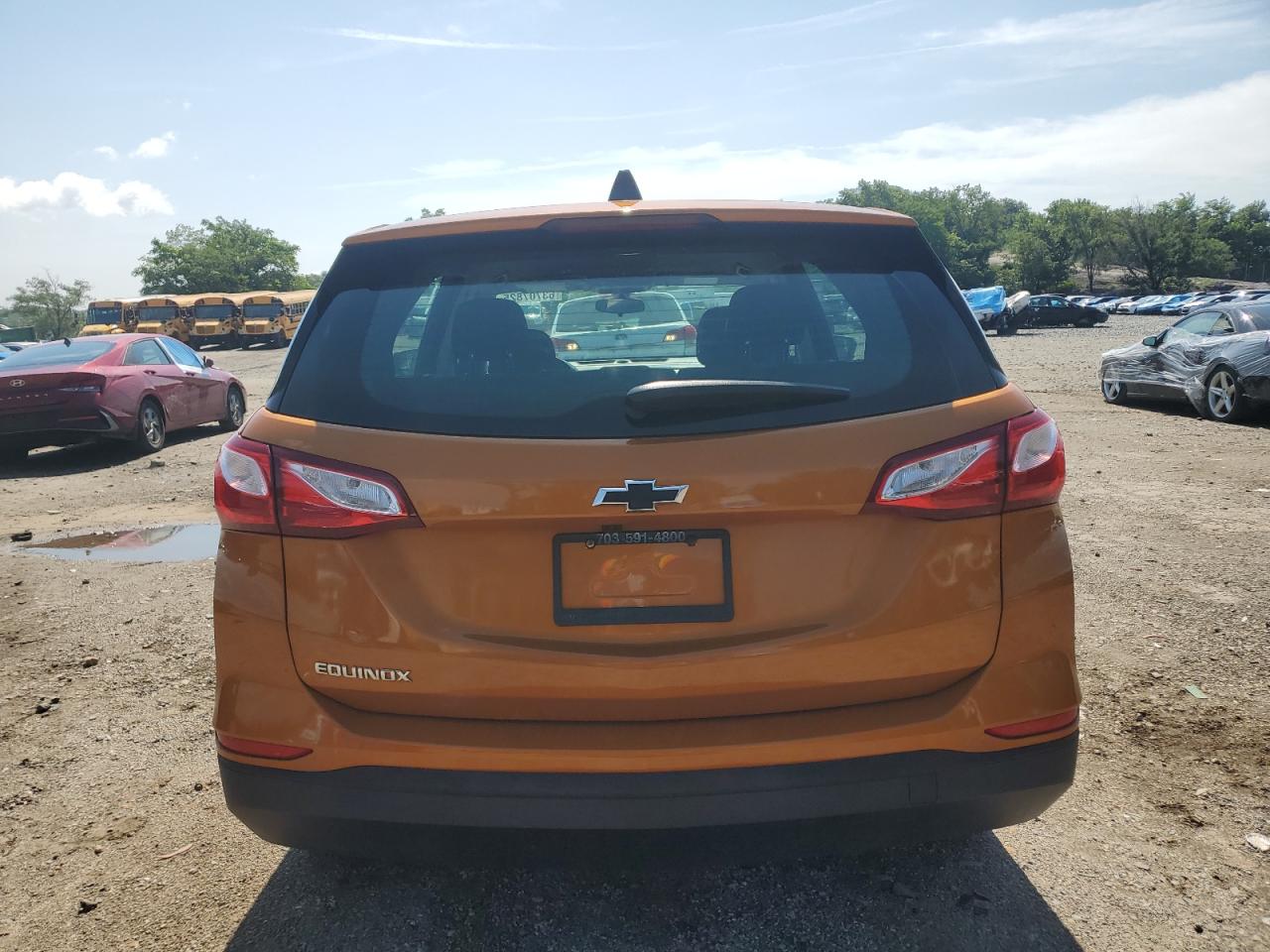 2019 Chevrolet Equinox Ls VIN: 2GNAXHEV9K6220726 Lot: 63707825