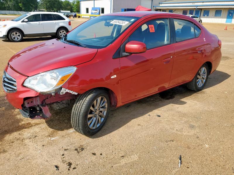  MITSUBISHI MIRAGE 2018 Czerwony