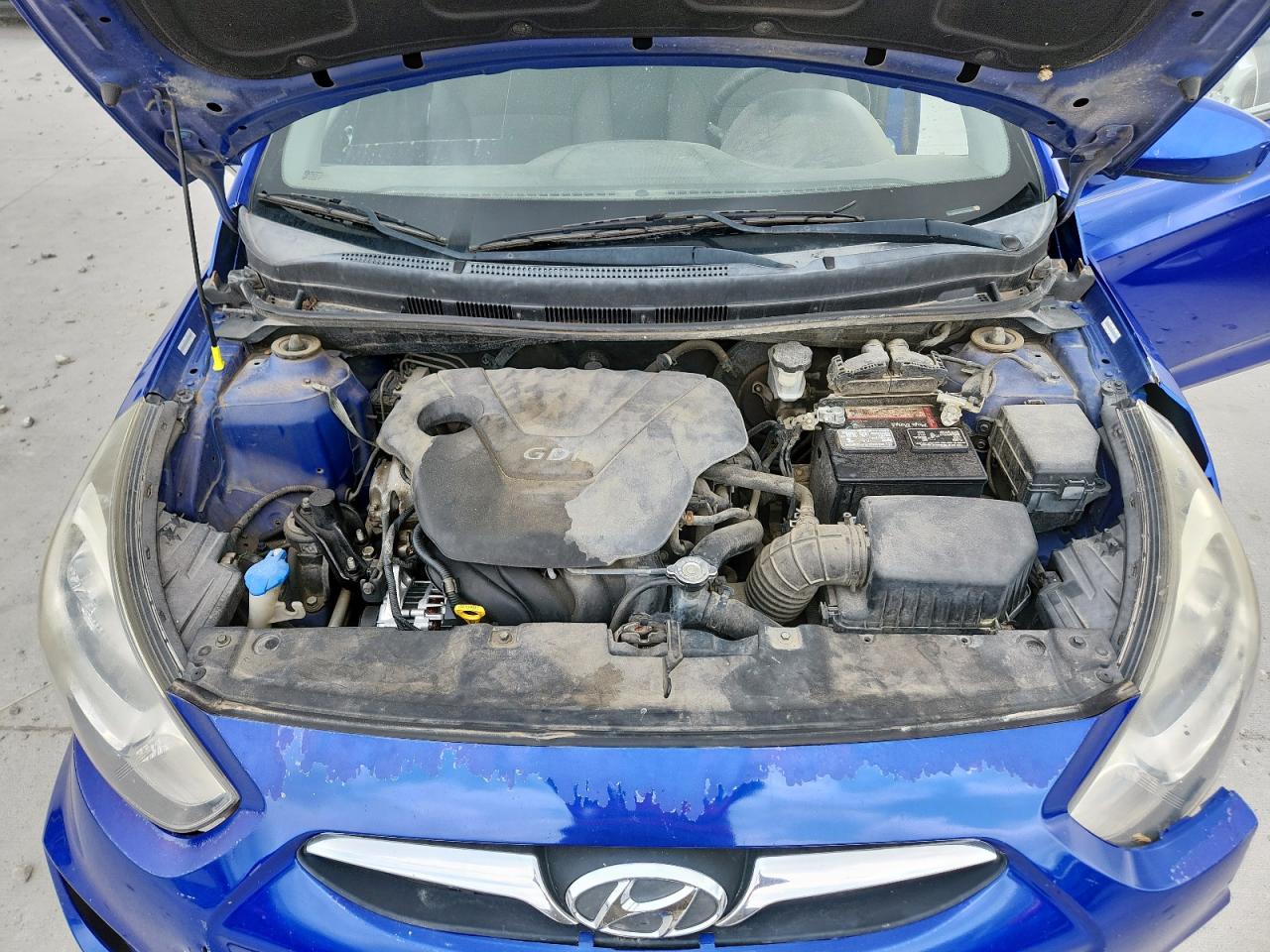 2012 Hyundai Accent Gls VIN: KMHCU5AE2CU038265 Lot: 64029585