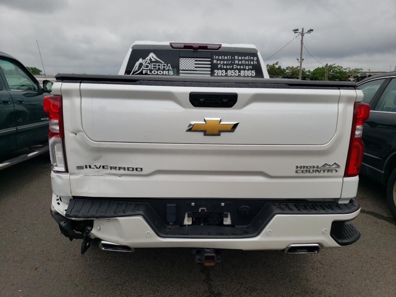 2022 Chevrolet Silverado K1500 High Country VIN: 1GCUDJEL2NZ522369 Lot: 62567225