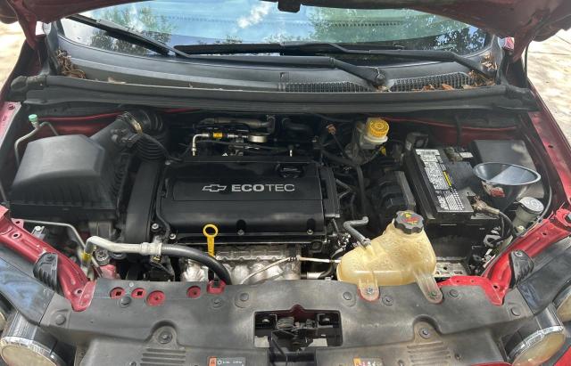 Sedans CHEVROLET SONIC 2014 Red