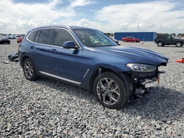  BMW X3 2022 Синий