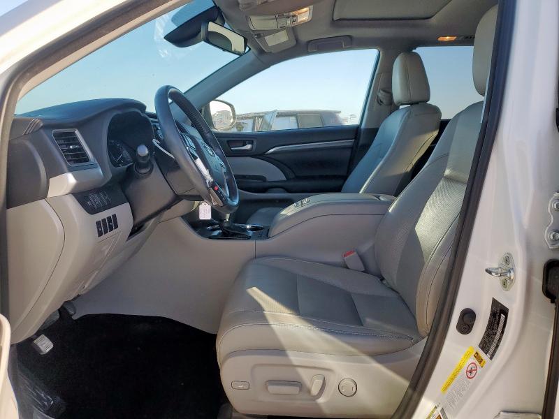  TOYOTA HIGHLANDER 2018 Biały