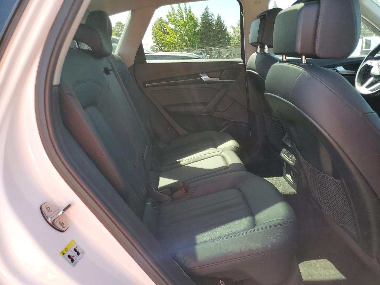 2020 Audi Q5 Premium VIN: WA1ANAFYXL2050366 Lot: 63590455