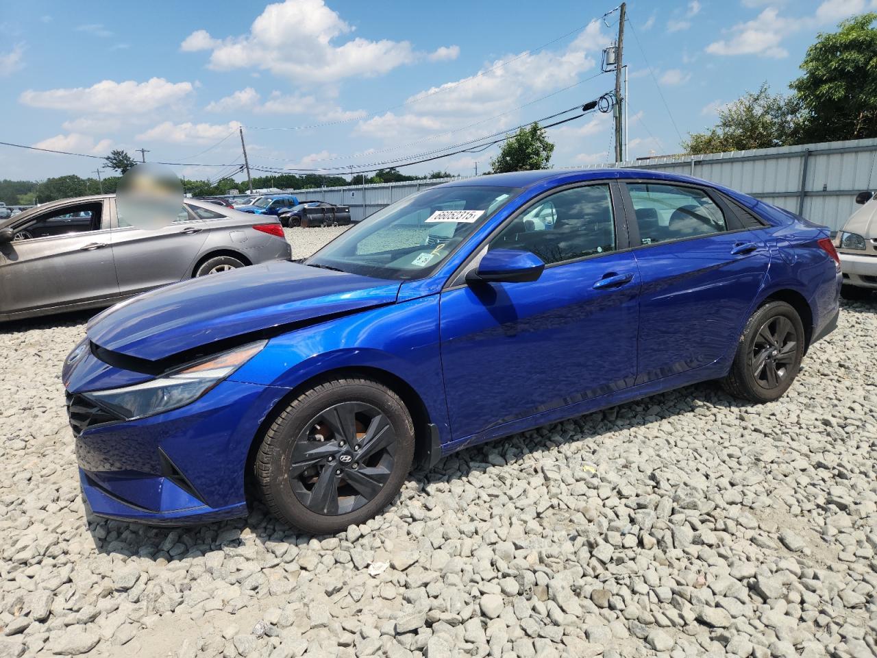 2022 Hyundai Elantra Sel blue null gas KMHLM4AG1NU225172 photo #1