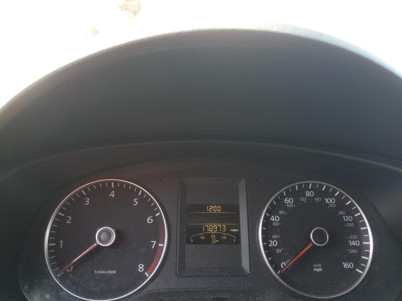 3VWDP7AJXCM316162 2012 Volkswagen Jetta Se