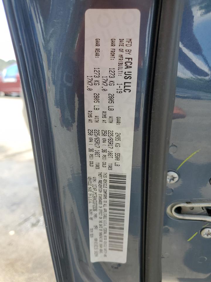 2019 Jeep Cherokee Latitude VIN: 1C4PJMCB0KD372336 Lot: 67036715