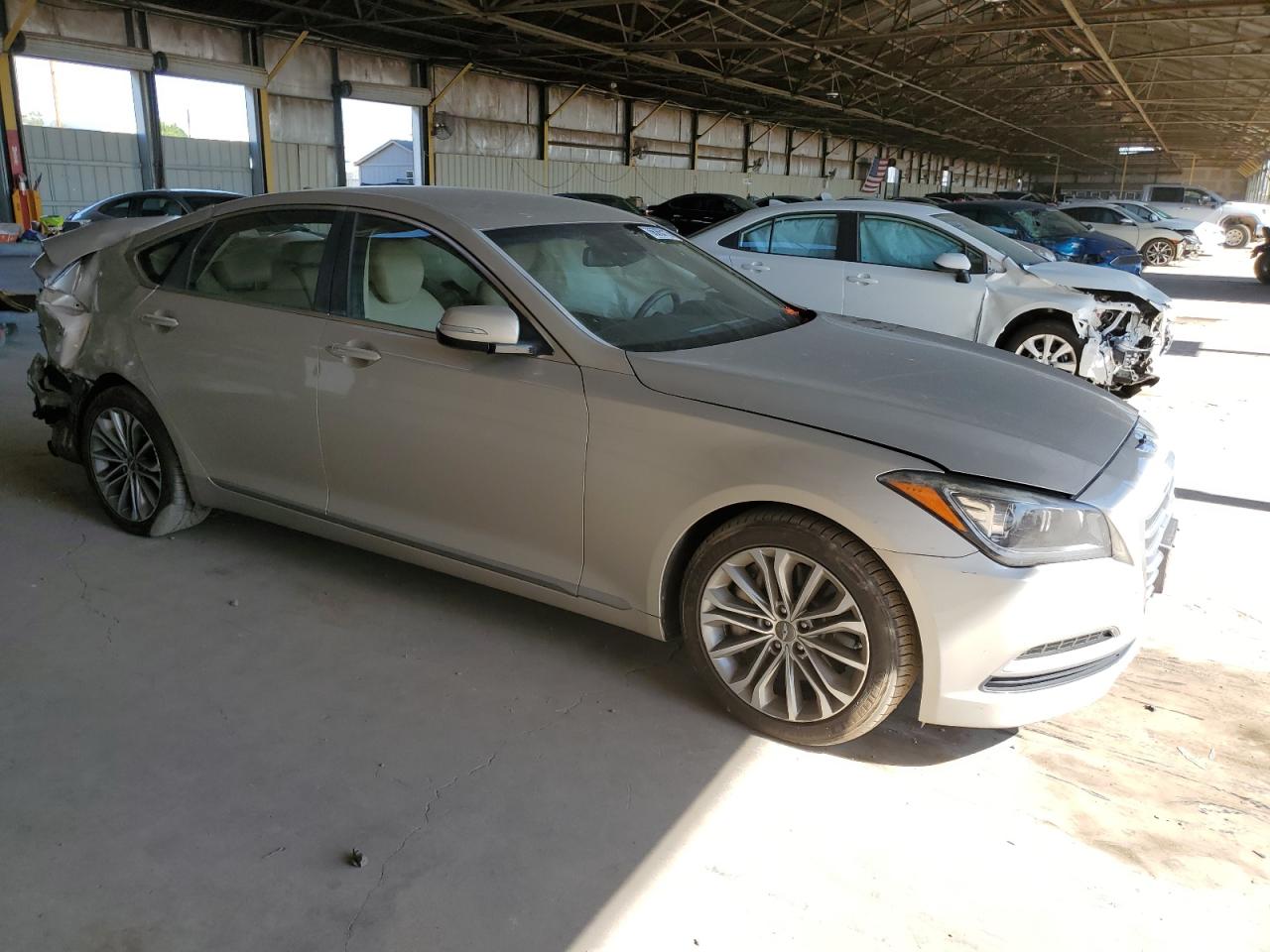 2015 Hyundai Genesis 3.8L VIN: KMHGN4JE8FU040356 Lot: 66265115