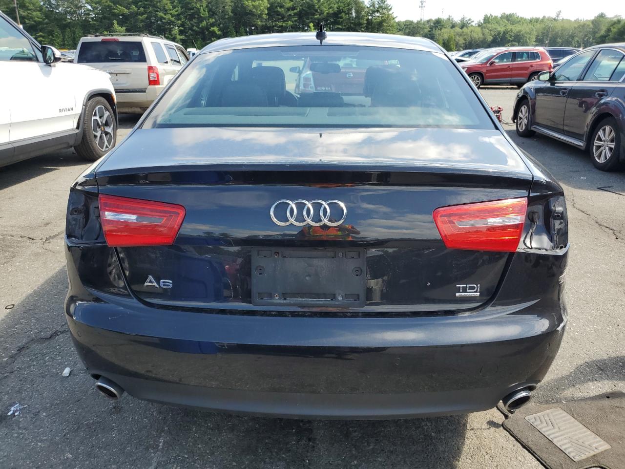 2014 Audi A6 Premium Plus VIN: WAUFMAFCXEN153630 Lot: 61623235