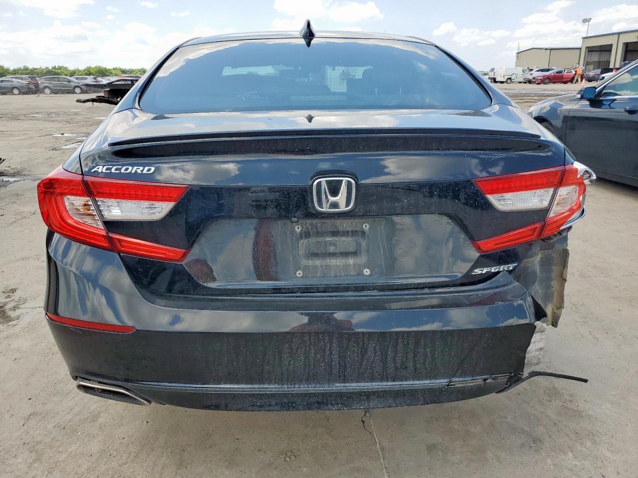 2021 Honda Accord Sport VIN: 1HGCV1F30MA034608 Lot: 64181185