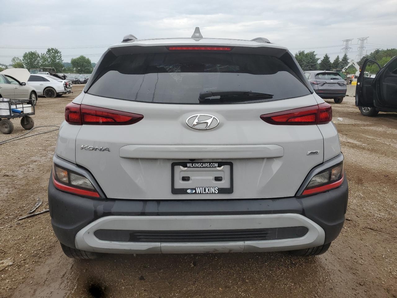 2022 Hyundai Kona Sel VIN: KM8K3CAB3NU788656 Lot: 63313185