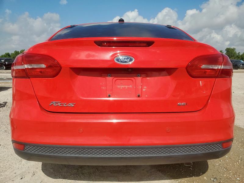  FORD FOCUS 2017 Czerwony