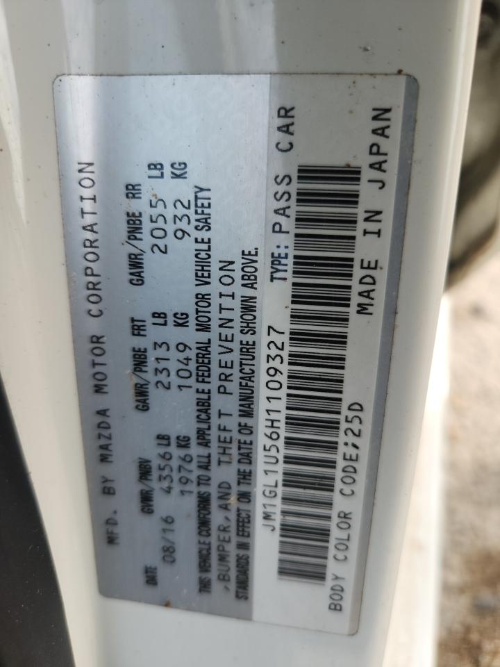 2017 Mazda 6 Sport VIN: JM1GL1U56H1109327 Lot: 64523035