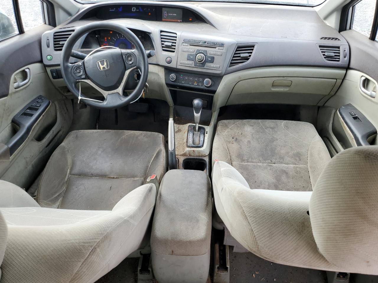 2012 Honda Civic Lx VIN: 2HGFB2F52CH333398 Lot: 64550235