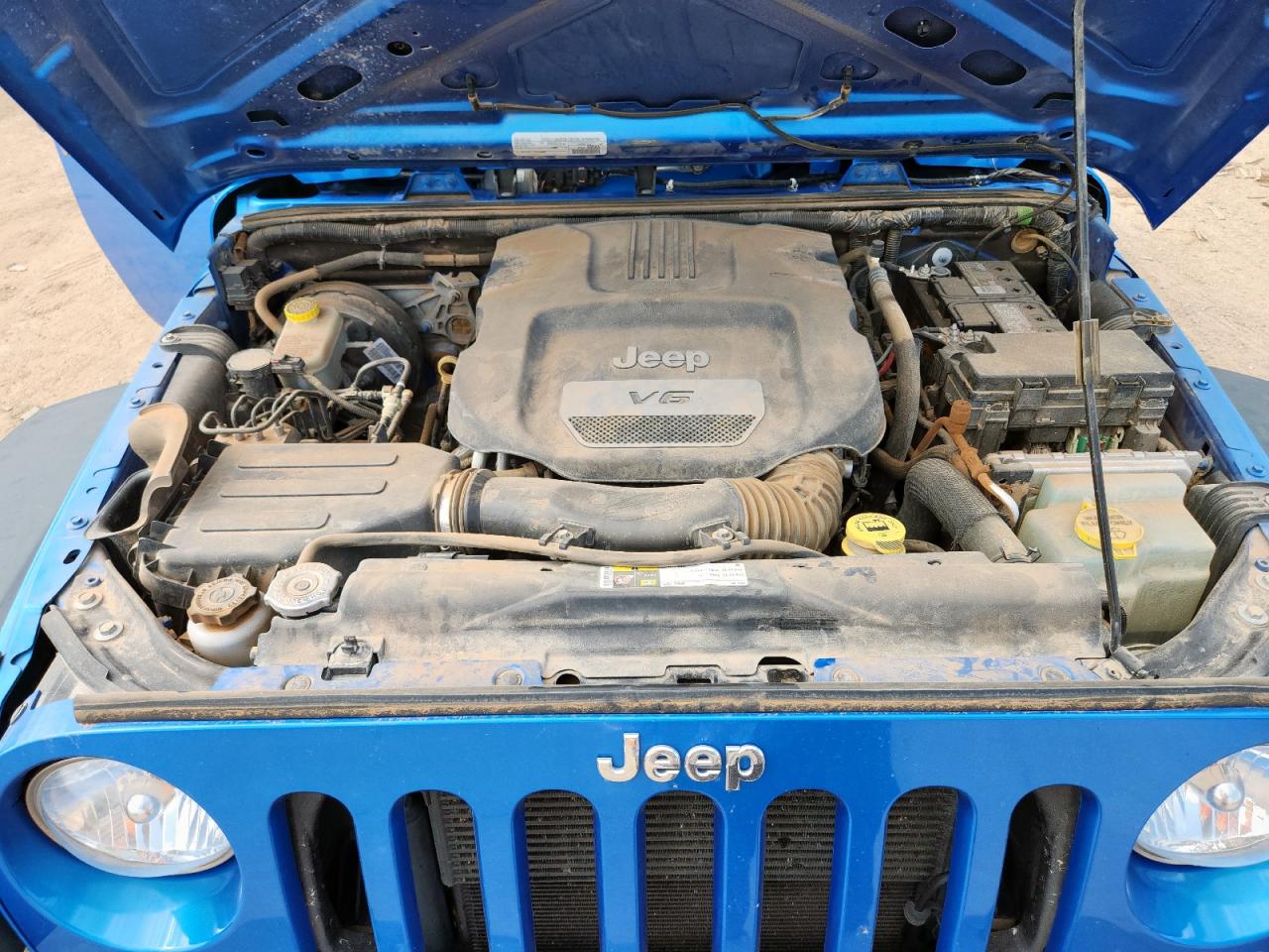 2016 Jeep Wrangler Unlimited Sport VIN: 1C4BJWKG0GL271460 Lot: 64164355