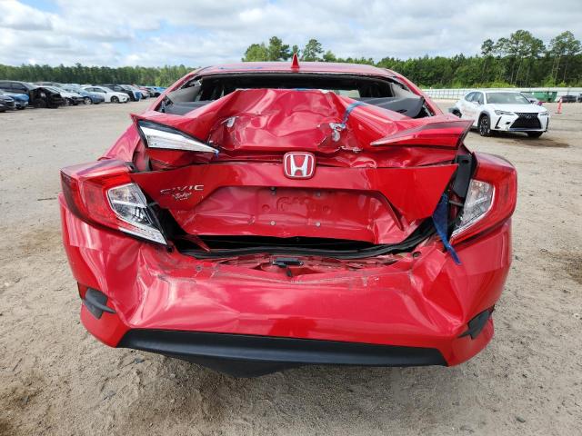 Sedans HONDA CIVIC 2017 Czerwony