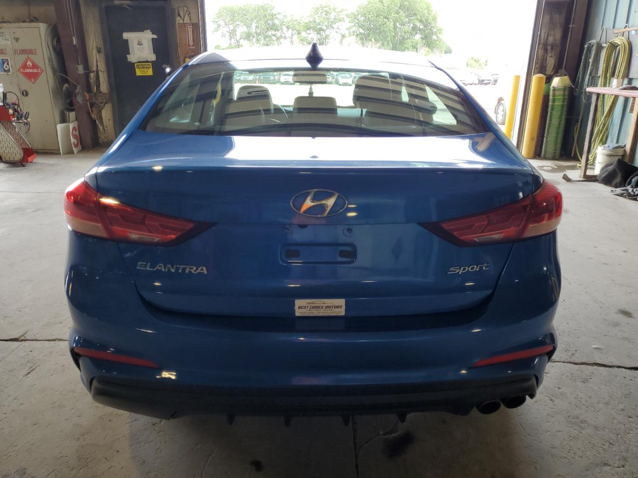 2018 Hyundai Elantra Sport VIN: KMHD04LB7JU528680 Lot: 63202655