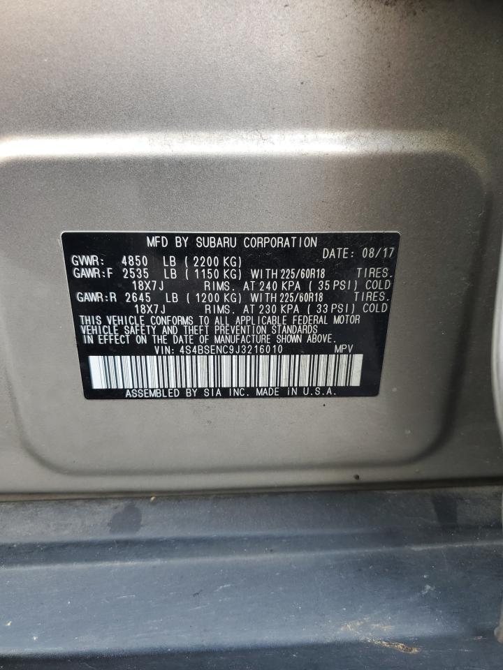 2018 Subaru Outback 3.6R Limited VIN: 4S4BSENC9J3216010 Lot: 64098145