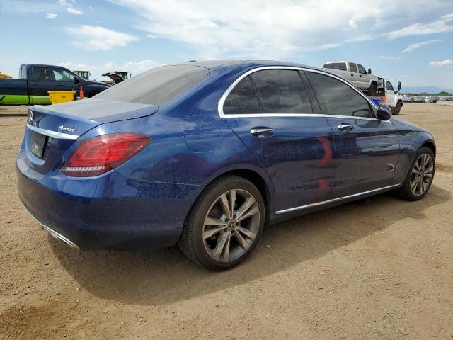  MERCEDES-BENZ C-CLASS 2020 Синий