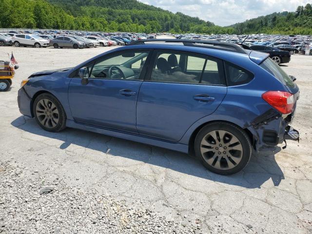 SUBARU IMPREZA 2012 Blue