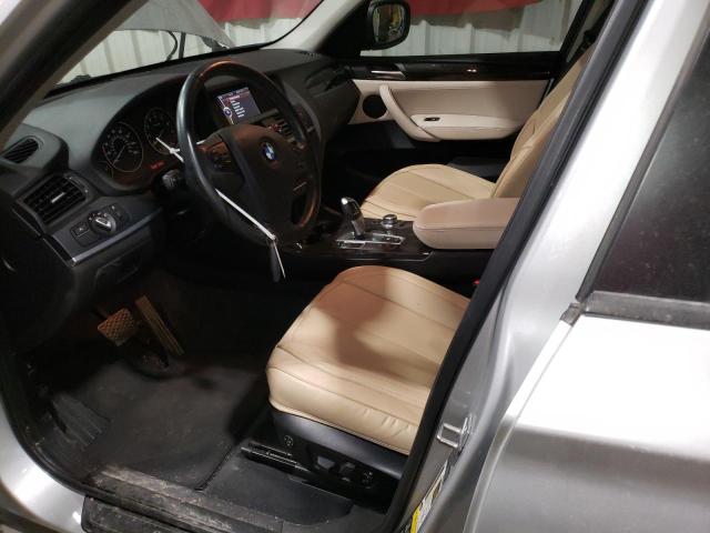 Паркетники BMW X3 2013 Серебристый