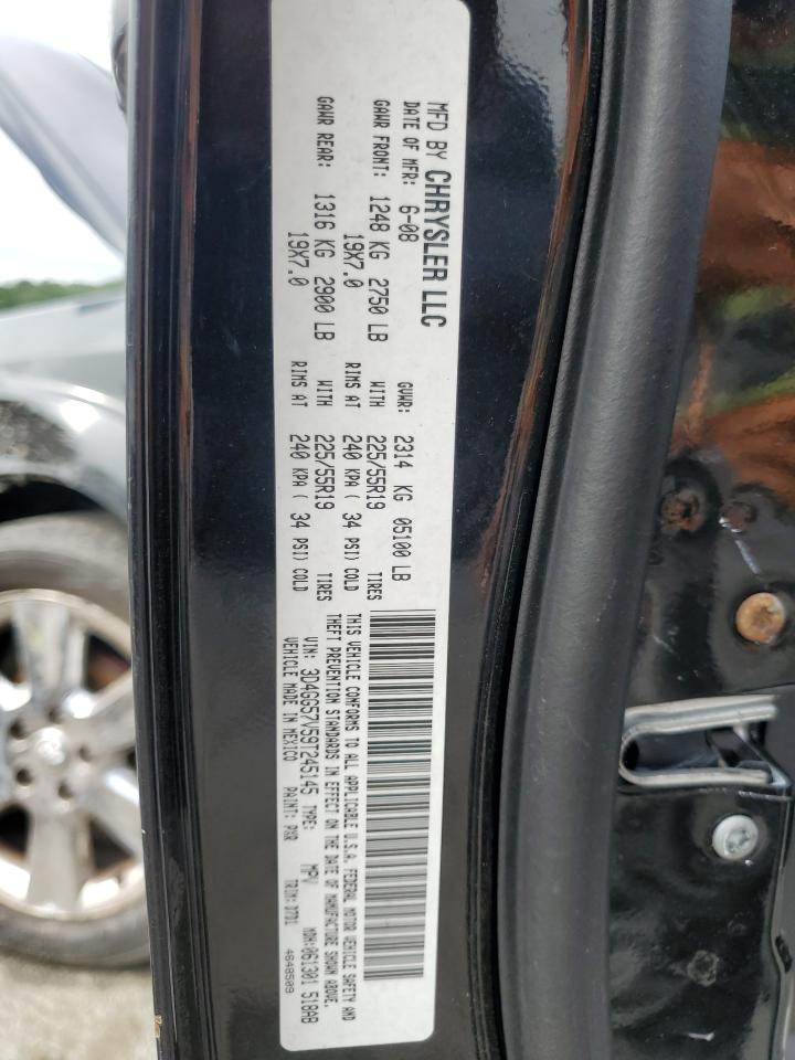 2009 Dodge Journey Sxt VIN: 3D4GG57V59T245145 Lot: 65281735
