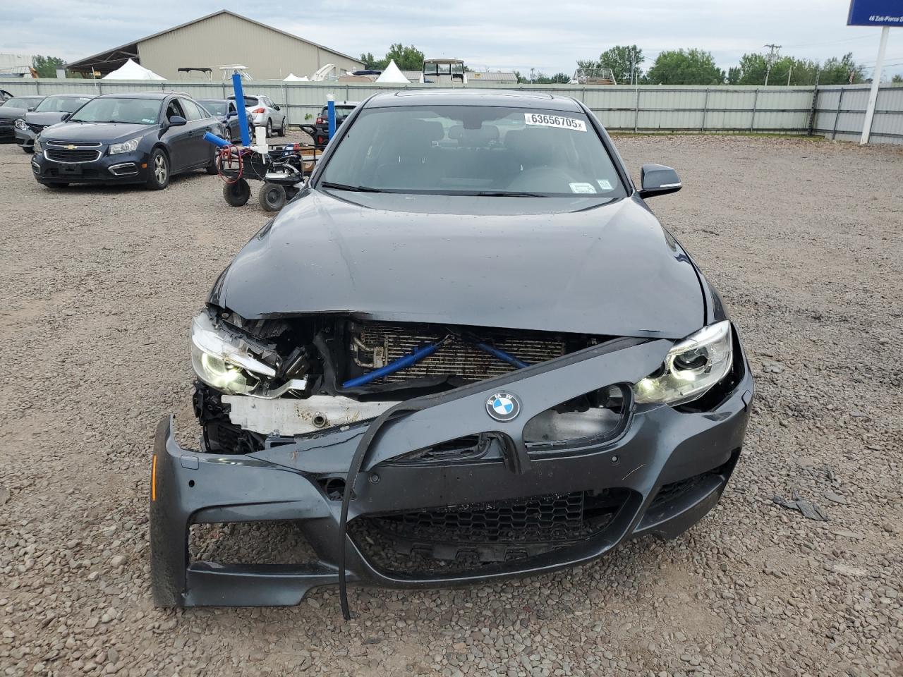 2013 BMW 335 Xi VIN: WBA3B9C52DF140067 Lot: 63656705