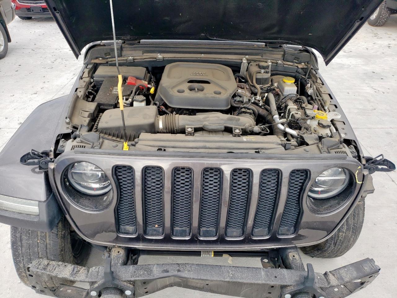 2020 Jeep Wrangler Unlimited Sahara VIN: 1C4HJXENXLW255673 Lot: 63266555