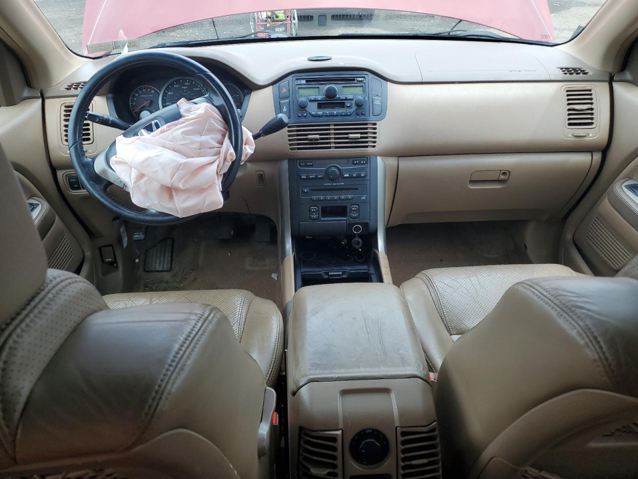 2005 Honda Pilot Exl VIN: 5FNYF18515B068145 Lot: 63313465