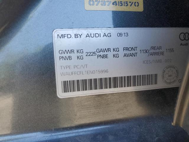 2014 AUDI A4 PREMIUM PLUS  