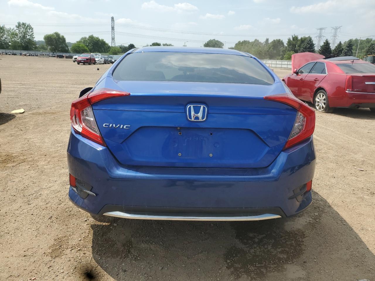 2019 Honda Civic Lx VIN: 19XFC2F60KE016668 Lot: 65340185