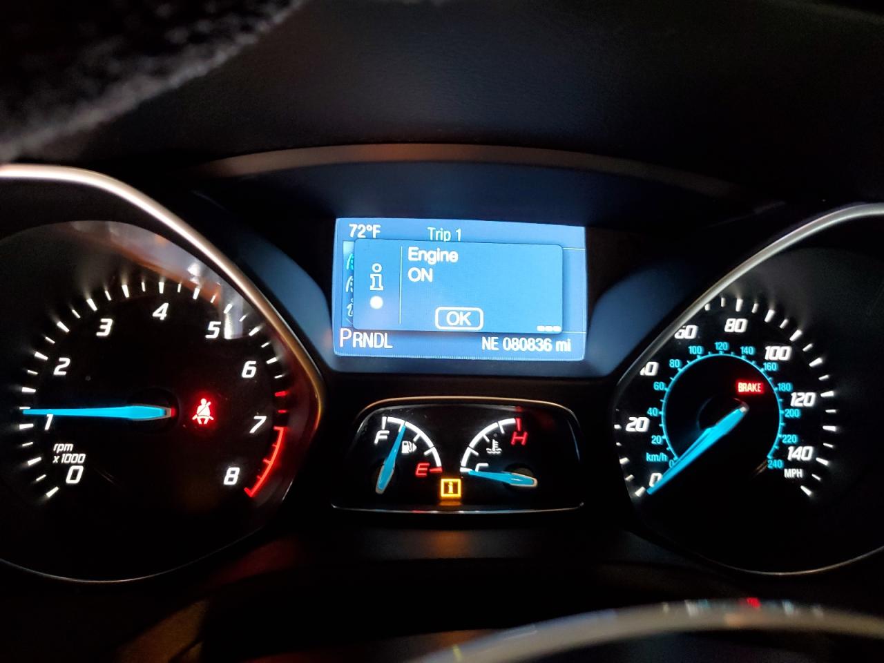 2014 Ford Focus Se VIN: 1FADP3K25EL390845 Lot: 62588275
