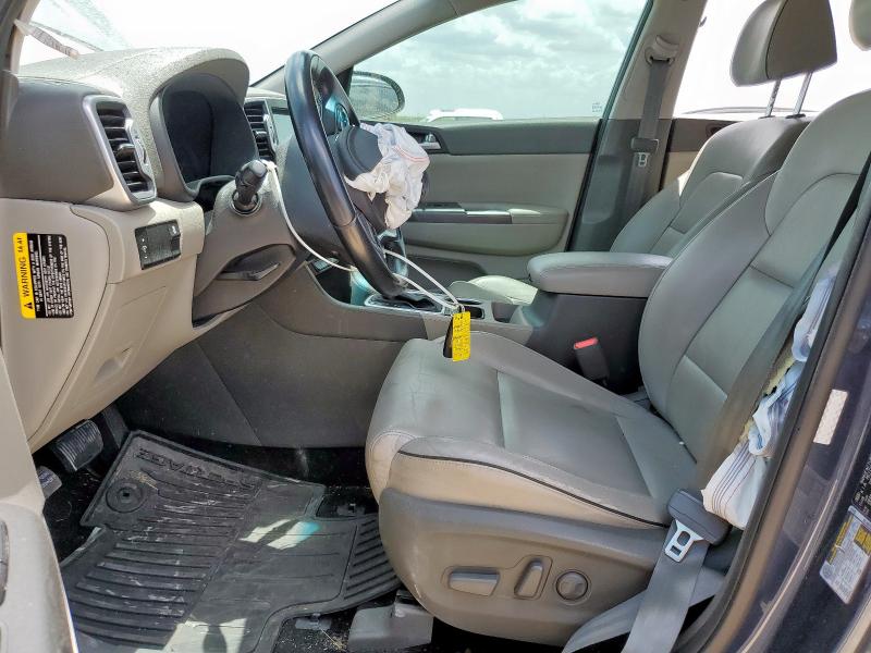  KIA SPORTAGE 2017 Blue