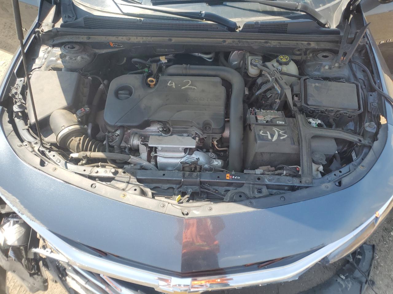 2021 Chevrolet Malibu Lt VIN: 1G1ZD5ST9MF077414 Lot: 63210785