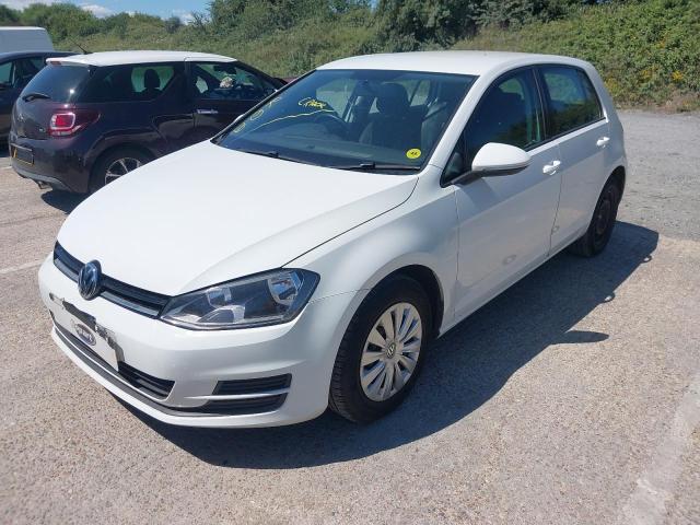2015 VOLKSWAGEN GOLF S BLU for sale at Copart SANDWICH