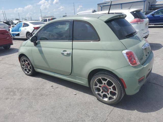  FIAT 500 2015 Green